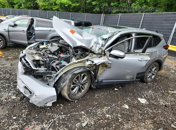2HKRW2H51NH626409 2022 HONDA CR-V Silver Передня ліва чверть