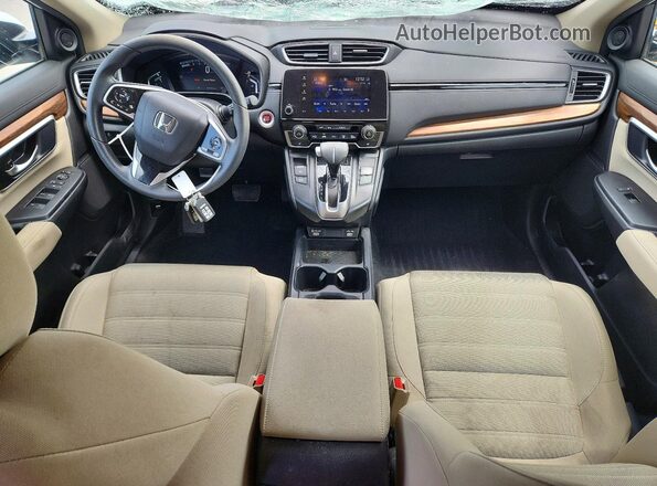 2HKRW2H52NH613779 2022 HONDA CR-V White Widok deski rozdzielczej