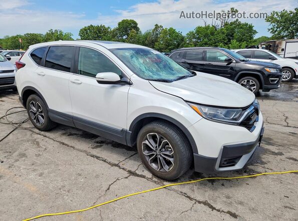 2HKRW2H52NH613779 2022 HONDA CR-V White Przód prawy