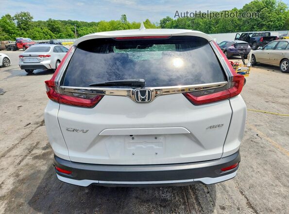 2HKRW2H52NH613779 2022 HONDA CR-V White Widok z tyłu