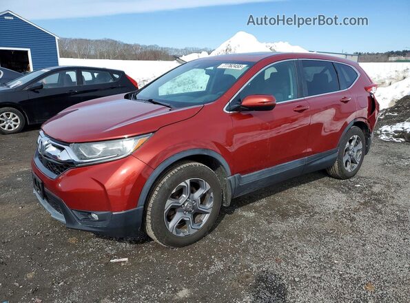 2HKRW2H54HH128581 2017 HONDA CR-V Orange Vista tres cuartos delantera izquierda