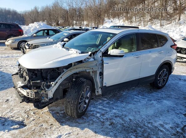 2HKRW2H56NH608083 2022 HONDA CR-V Белый Передняя левая четверть