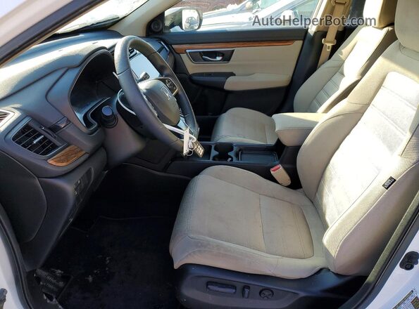 2HKRW2H56NH608083 2022 HONDA CR-V Белый Вид салона спереди