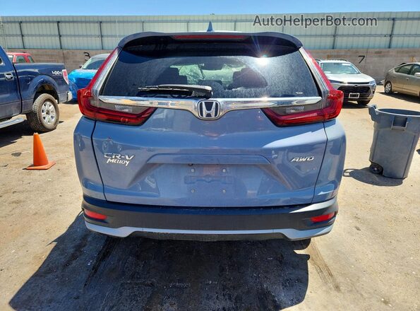 2HKRW2H59NH600091 2022 HONDA CR-V Gray Rear view