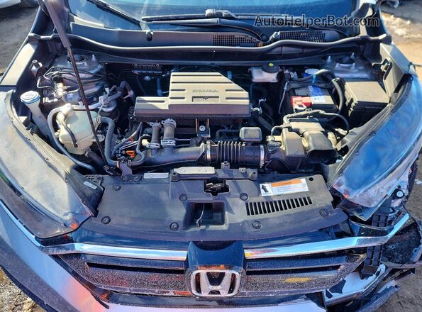 2HKRW2H80NH632969 2022 HONDA CR-V Серебряный Вид подкапотного пространства