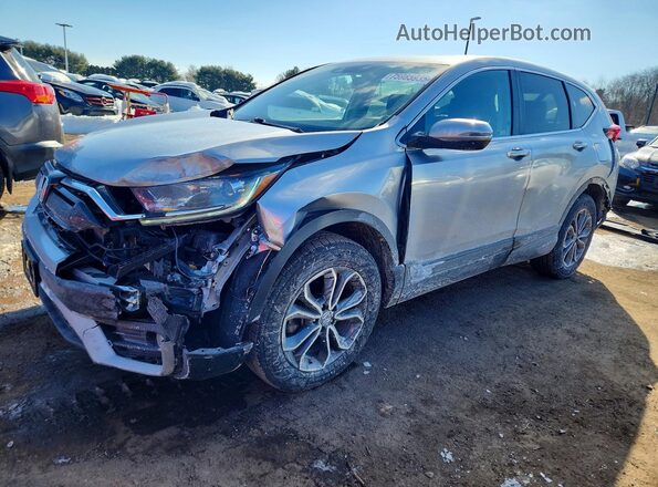 2HKRW2H80NH632969 2022 HONDA CR-V Серебряный Передняя левая четверть