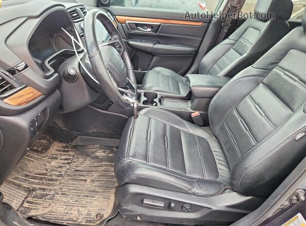 2HKRW2H89KH124530 2019 HONDA CR-V Угольный Вид салона спереди