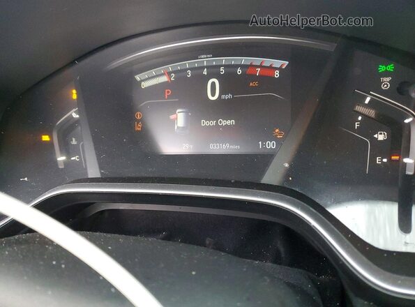 2HKRW2H89KH645005 2019 HONDA CR-V Серый Вид щитка приборов