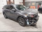 2021 Honda Cr-v Awd Ex-l Gray vin: 2HKRW2H8XMH667968