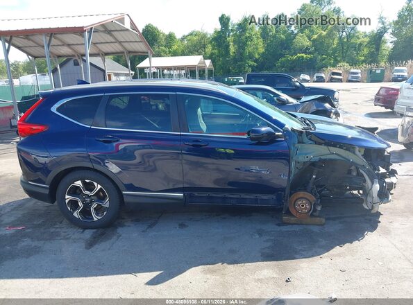 2HKRW2H90HH602500 2017 HONDA CR-V Синий Панорамный вид салона 360°