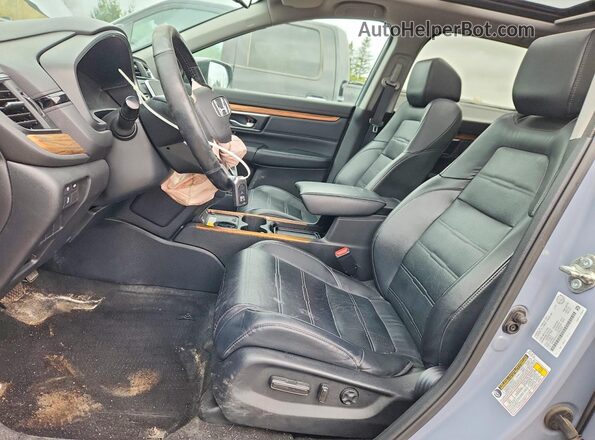 2HKRW2H92LH202902 2020 HONDA CR-V Синий Вид салона спереди