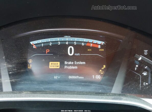 2HKRW2H95HH615646 2017 HONDA CR-V Серебряный 