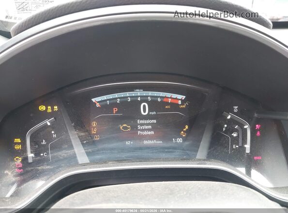 2HKRW2H95HH615646 2017 HONDA CR-V Серебряный Вид задних сидений