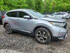 2017 Honda Cr-v Touring Silver vin: 2HKRW2H96HH613050