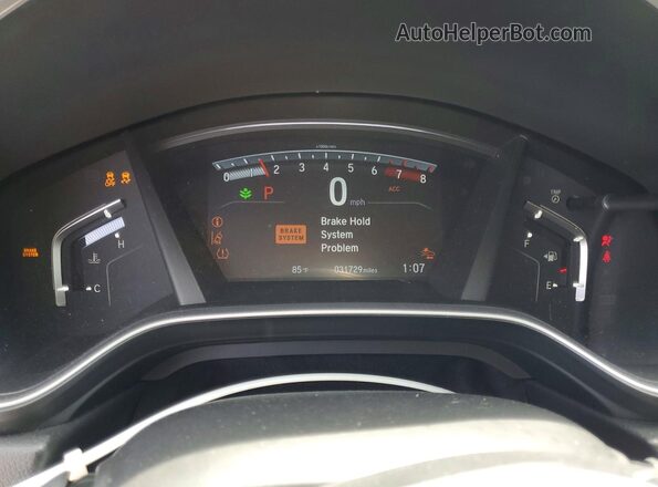 2HKRW2H97MH653552 2021 HONDA CR-V Black Vista del cuadro de instrumentos