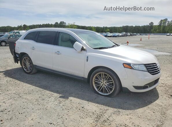 2LMHJ5AT0KBL02458 2019 LINCOLN MKT White Передня права чверть