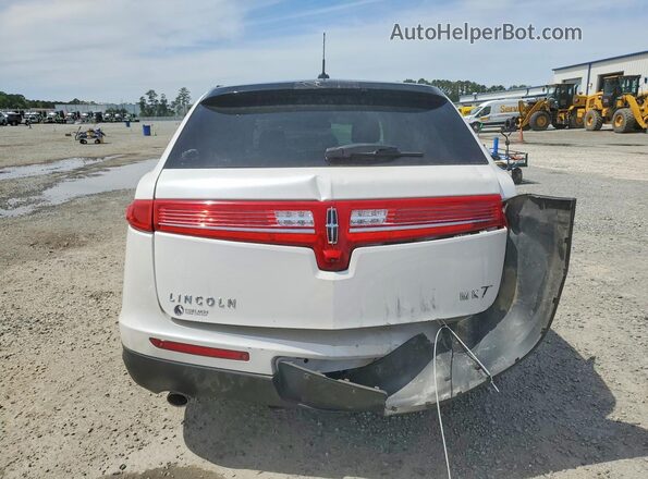 2LMHJ5AT0KBL02458 2019 LINCOLN MKT White Вид ззаду