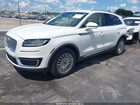 2020 Lincoln Nautilus Standard White vin: 2LMPJ6J91LBL33497