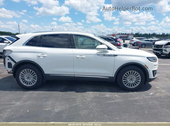 2LMPJ6J91LBL33497 2020 LINCOLN NAUTILUS White Widok wnętrza 360 stopni