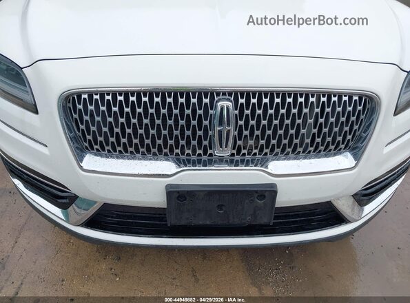 2LMPJ6J98LBL26966 2020 LINCOLN NAUTILUS Белый Вид спереди