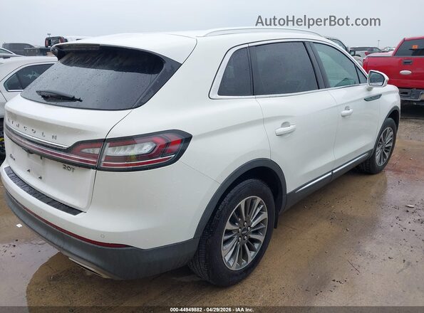 2LMPJ6J98LBL26966 2020 LINCOLN NAUTILUS Белый Задняя правая четверть