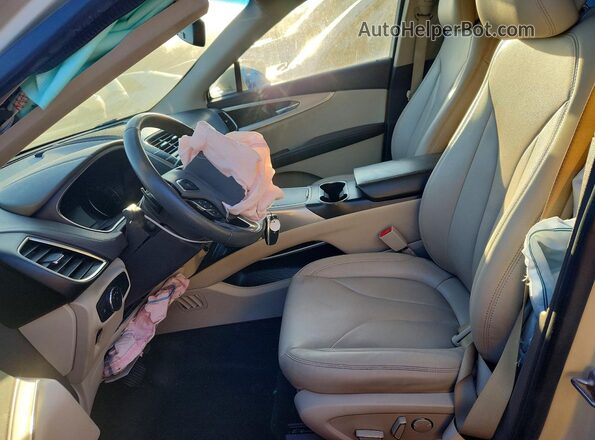 2LMPJ6JR5JBL20684 2018 LINCOLN MKX Кремовый Вид салона спереди