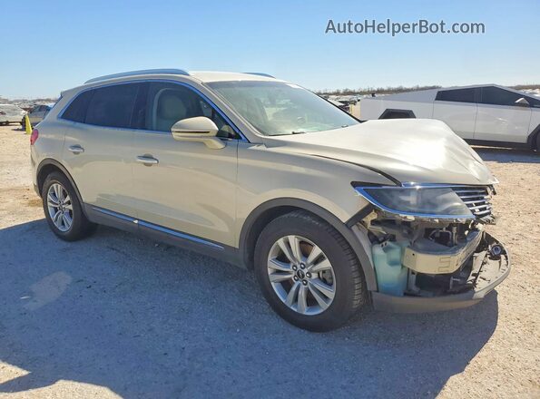 2LMPJ6JR5JBL20684 2018 LINCOLN MKX Кремовый Передняя правая четверть