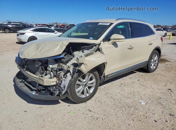 2LMPJ6JR5JBL20684 2018 LINCOLN MKX Кремовый Передняя левая четверть