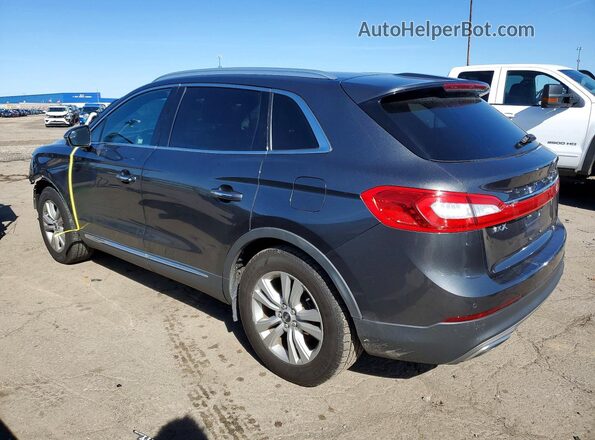 2LMPJ6JR6JBL35355 2018 LINCOLN MKX Gray Задня ліва чверть