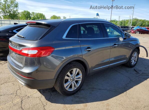 2LMPJ6JR6JBL35355 2018 LINCOLN MKX Gray Задня права чверть