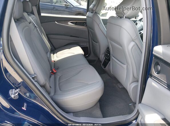 2LMPJ6K91LBL13183 2020 LINCOLN NAUTILUS Blue Vista de la etiqueta del VIN
