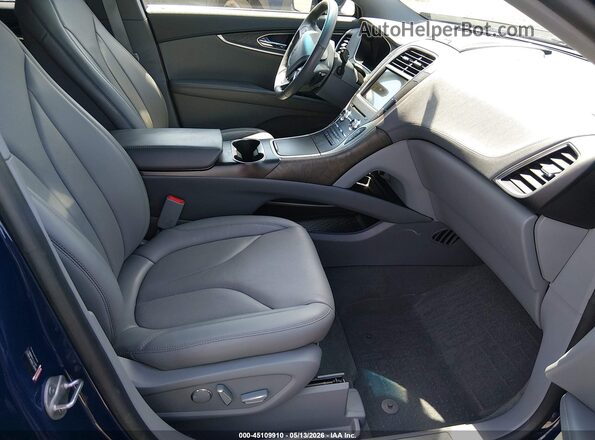 2LMPJ6K91LBL13183 2020 LINCOLN NAUTILUS Blue Vista interior delantera