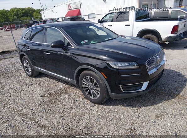 2LMPJ6K92LBL10499 2020 LINCOLN NAUTILUS Черный Передняя правая четверть