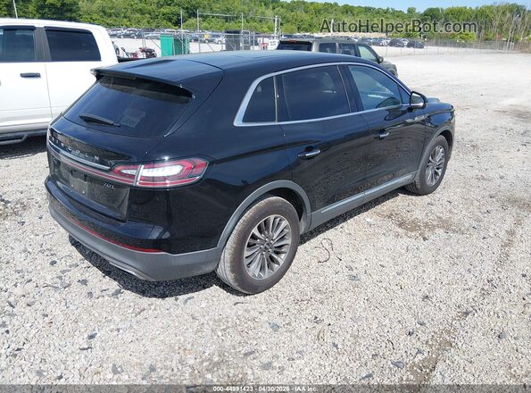 2LMPJ6K92LBL10499 2020 LINCOLN NAUTILUS Черный Задняя правая четверть