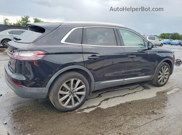 2LMPJ6K95KBL35282 2019 LINCOLN NAUTILUS Черный Задняя правая четверть