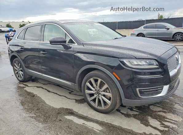 2LMPJ6K95KBL35282 2019 LINCOLN NAUTILUS Черный Передняя правая четверть