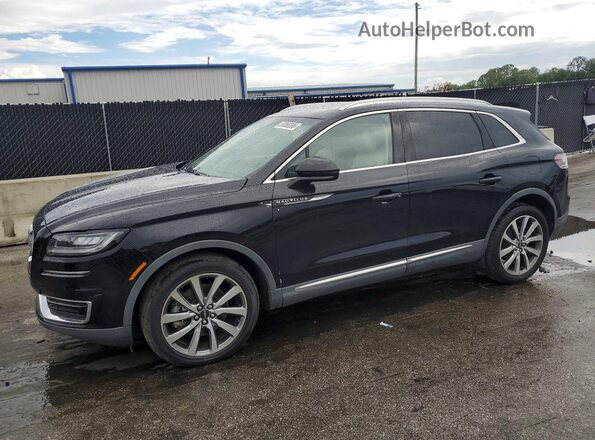 2LMPJ6K95KBL35282 2019 LINCOLN NAUTILUS Черный Передняя левая четверть