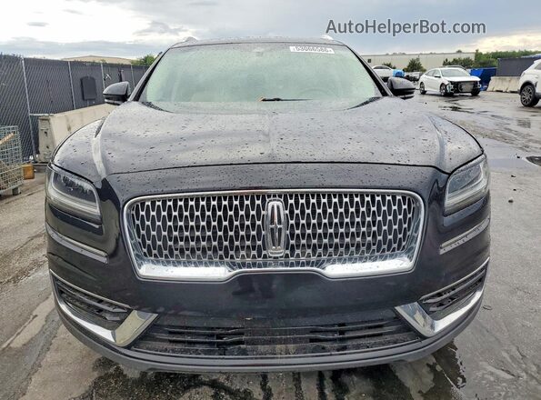 2LMPJ6K95KBL35282 2019 LINCOLN NAUTILUS Черный Вид спереди