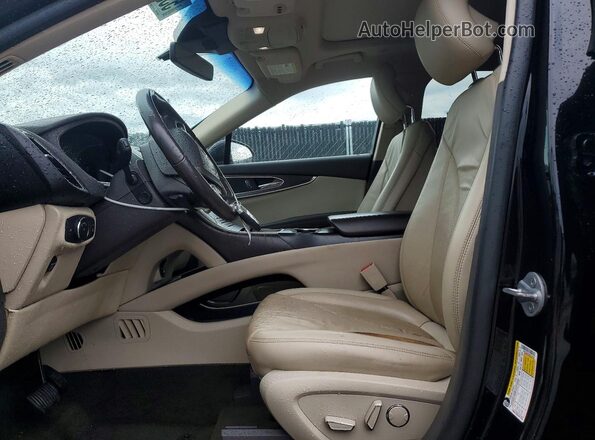 2LMPJ6K95KBL35282 2019 LINCOLN NAUTILUS Черный Вид салона спереди