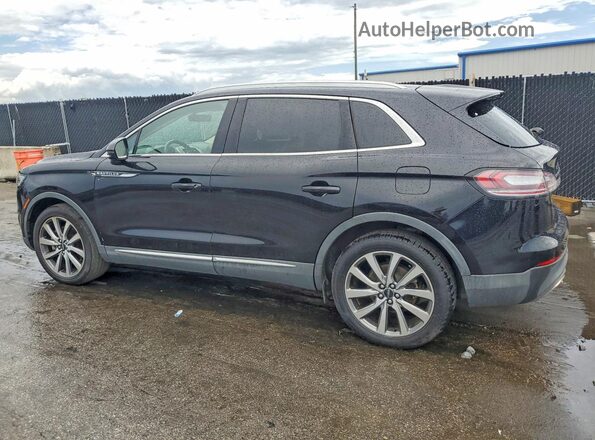 2LMPJ6K95KBL35282 2019 LINCOLN NAUTILUS Черный Задняя левая четверть