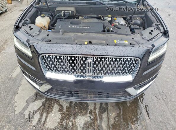 2LMPJ6K95KBL35282 2019 LINCOLN NAUTILUS Черный Вид подкапотного пространства