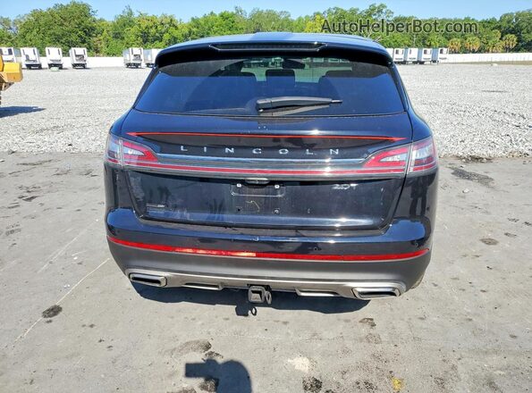 2LMPJ6K96LBL23725 2020 LINCOLN NAUTILUS Black Widok z tyłu