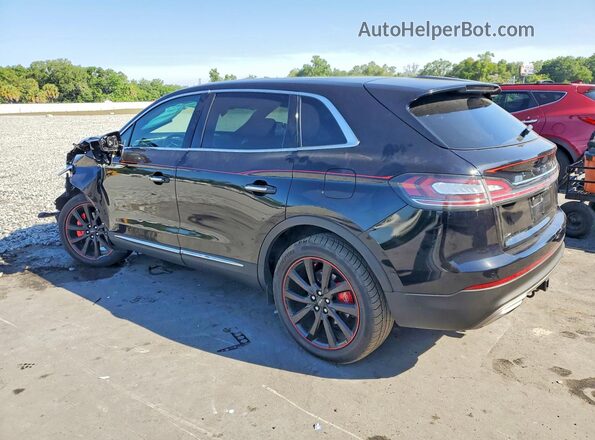 2LMPJ6K96LBL23725 2020 LINCOLN NAUTILUS Black Tył lewy