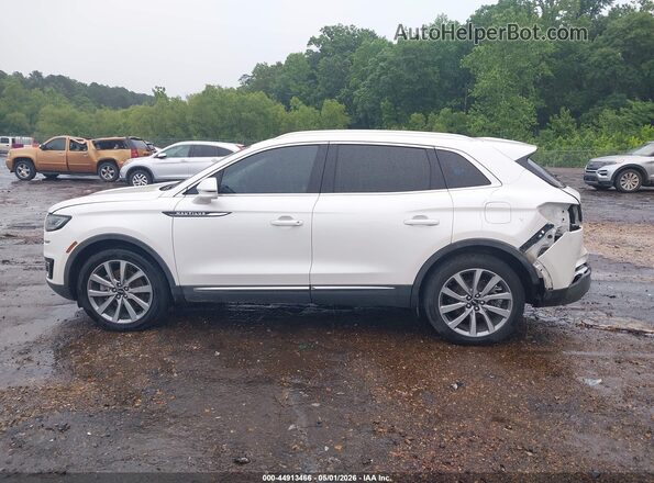 2LMPJ6K9XKBL66544 2019 LINCOLN NAUTILUS White Vista interior de 360 grados