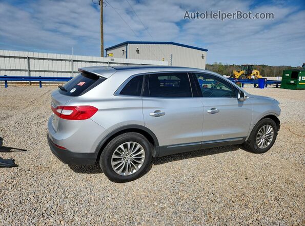 2LMPJ6KR5JBL25544 2018 LINCOLN MKX Серебряный Задняя правая четверть