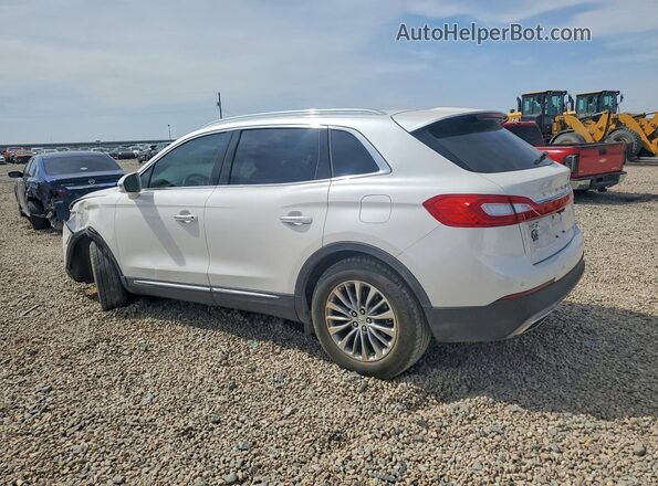 2LMPJ6KR7HBL33168 2017 LINCOLN MKX White Trasero izquierdo