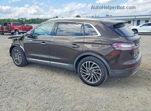 2LMPJ6L93KBL62995 2019 LINCOLN NAUTILUS Коричневый Задняя левая четверть