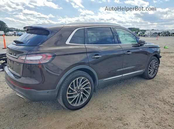 2LMPJ6L93KBL62995 2019 LINCOLN NAUTILUS Коричневый Задняя правая четверть