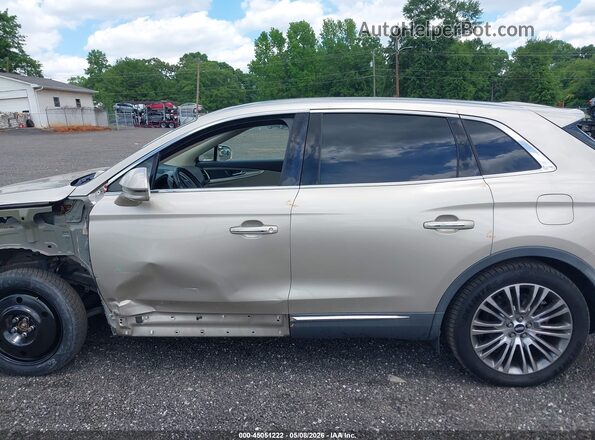 2LMPJ6LR0HBL18770 2017 LINCOLN MKX Бежевый Панорамный вид салона 360°