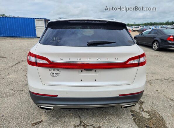2LMPJ6LR0JBL43190 2018 LINCOLN MKX Белый Вид сзади